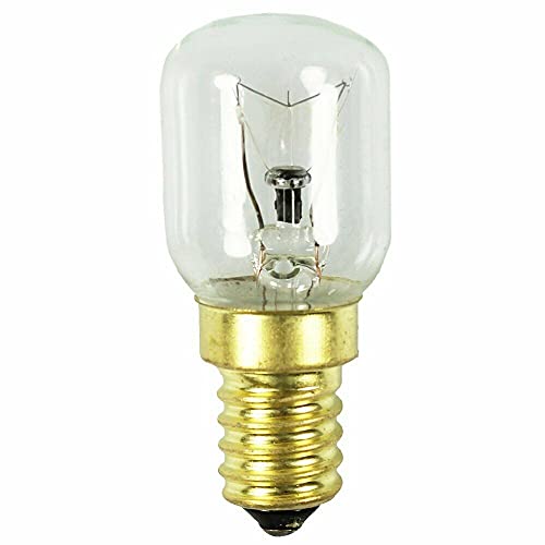 Mnjkl 2X Oven Lamp Up To 300 Degrees, Clear, Stove Light Bulb 25W, E14, Ses, 230V #TOP1