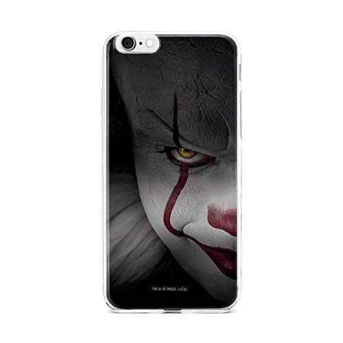 Ert Group Funda para teléfono móvil iPhone 6/6S Original y con Licencia Oficial de Horror con diseño It 001 Perfectamente Adaptada a la Forma del teléfono móvil, Funda Hecha de TPU