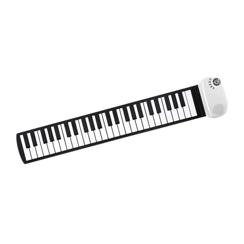 Luwecf Piano Enrollable 49 Teclas, Blanco