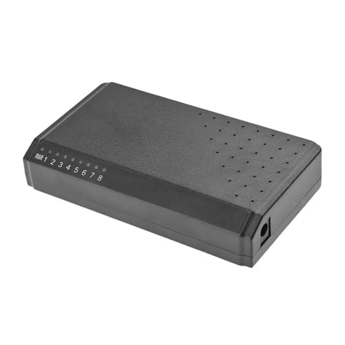 Power PoE Switch 8 Port 6+2 PoE Switch Injector Adapter Ethernet miniatura 1