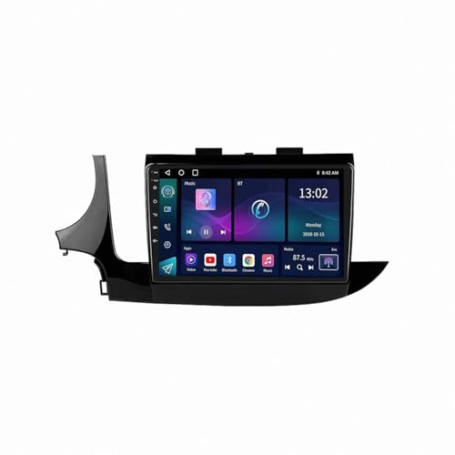 Pantalla Carplay Coche para Opel Mokka X 2016-2018 con Android Auto Inalámbrico 4G+64G 4 Nucleos