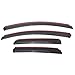 Auto Ventshade [AVS] In-Channel Rain Guards for 2019 - 2025 Nissan Altima | Window Vent Visors, 4 pcs. - Smoke | 194205