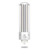 LED GX24Q/G24Q 4-Pin Base Light Bulb 22W (42W CFL/Compact Fluorescent Lamp Equivalent) GX24 LED PL-C Recessed Lamp 360 Degree Beam Angle, Remove/Bypass The Ballast, Daylight 6000K