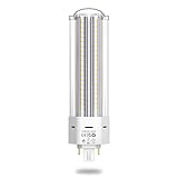 Bonlux GX24Q/G24Q 4 Pin Base LED Bulb 22W GX24 LED PL-C Recessed Lamp 42W CFL/Compact Fluorescent Lamp Equivalent Daylight 6000K 360 Degree Beam Angle for Kitchen Light, No Ballast Needed, 1 Pack