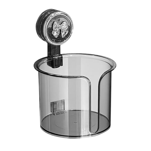 xowwyue Soporte para Rollo De Papel Higiénico,Portarrollos De Baño Sin Perforaciones para Pared,Organizador Transparente De Toallitas - para Dormitorio Hotel Aseo Cocina Baño