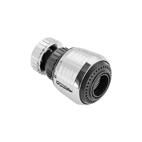Image of Benelave by Hindware F680024Cp Abs Faucet Connector with Dual Flow | 360-Degree Rotation | Dual Flow- Shower & Aerator Mode | Sink Spray Water Saving | Made of Abs,Standard
