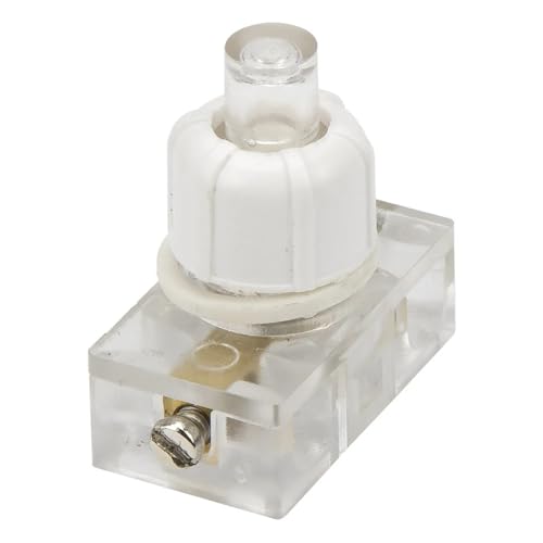 Micro-interrupteur autobloquant FMS01 transparent avec bouton-poussoir 315