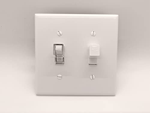 Toggle Shield - Industrial (3 Pack, Clear) | No Tools Required | Child Proof Light Switch Lock | Lock Toggle Switch In On Or Off Position | Light Switch Cover Guard | Light Switch Blocker #TOP2