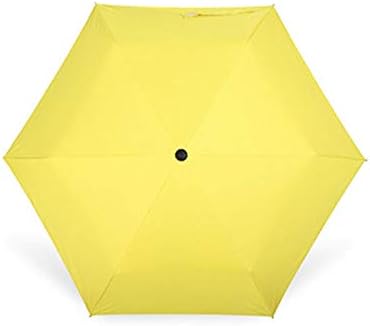 Folding Umbrellas Mini Sunscreen Capsule Umbrella Anti-Ultraviolet Five Folding Vinyl 8 Bone Sun for Sunny and Rainy Seasons Universal