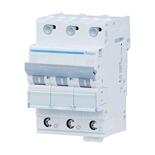Disjoncteur courbe B Hager MBS320 protection contre court-circuit