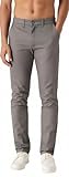 JMOJO Chinos Trousers Men – Slim Fit Wrinkle Resistant Stretch Cotton Pants – Smart Casual Wear for Office, Travel & Weekend Dark Grey