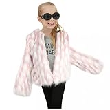 Toddler Girls Winter Fleece Coat Kids Faux Fur Jacket Baby Thick Lined Warm Trench Outwear Kids Unis