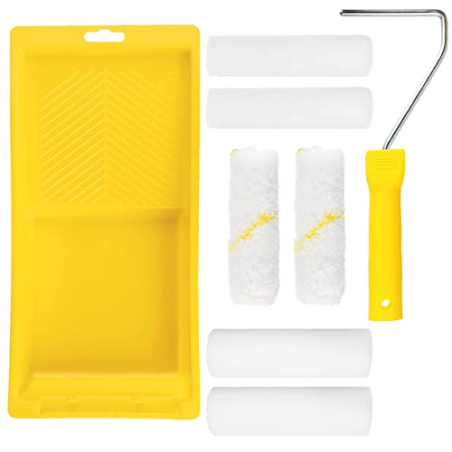 Conjunto de rolos de pintura, rolo de pintura, rolo de pintura para parede, conjunto profissional de pintor