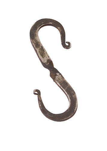 Unbekannt S Hook Twisted Hand Forged