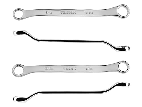 Image of TEKTON 3 /4 x 13 /16 Inch 45-Degree Offset Box End Wrench | WBE23319