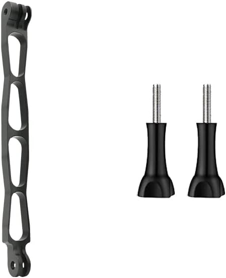 Miniatura 7 de SUREWO Brazo de extensión de aleación de aluminio de montaje en poste de metal compatible con GoPro Hero 12111098765 Negro, APEMANAKASOTENKERDJI