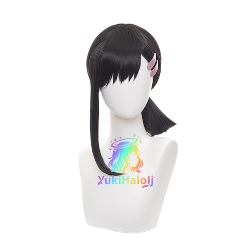 Image of Black Cosplay Wig for Cosplay Events