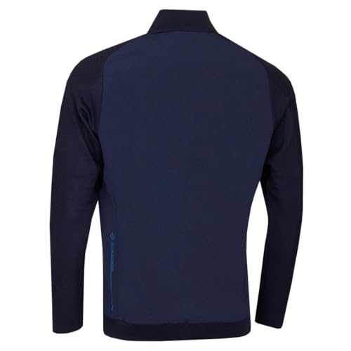 Oscar Jacobson Mens Highbank Lightweight Wind Resistant Golf Jacket - Image 3