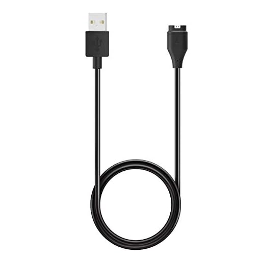 Emilydeals Compatible with Garmin Instinct Charger, Replacement Charging Cable Cord for Garmin Instinct Smart Watch
