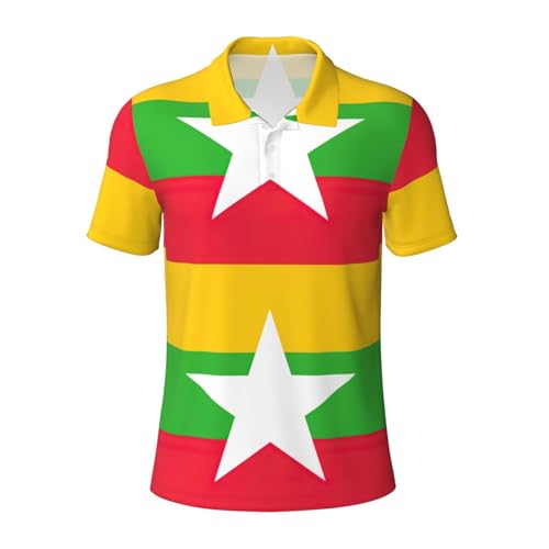 Polo de golf homme Myanmar idéal pour un look casual daily