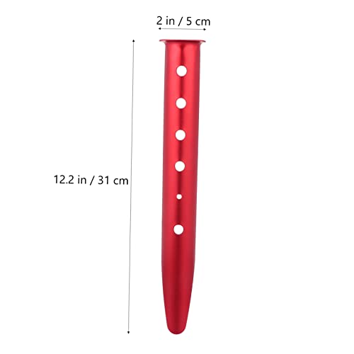 Estacas para carpas estacas de aleación de aluminio ligeras de camping pack 4 3