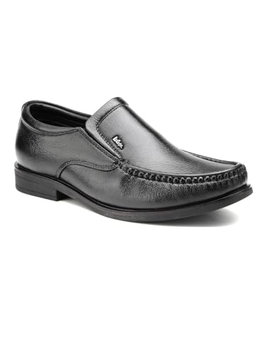 Image of Lee Cooper LC2130B2R Men's Lightweight Leather Shoes | Comfortable, Stylish Slip-On Formal Footwear for Office, Business