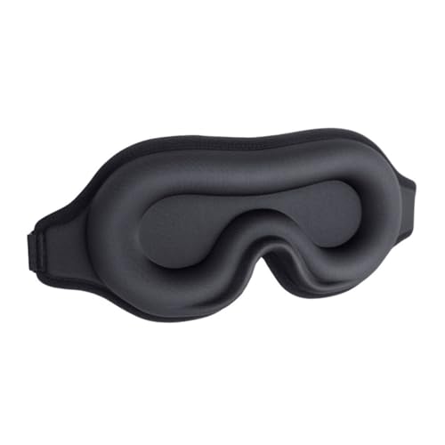 ARTSEWPLY 立体記憶綿アイマスク 光遮断睡眠用アイパッチ 軽量通気性快眠サポート 旅行出張用男女兼用
