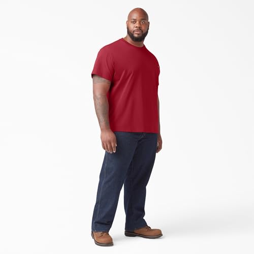 Image of Dickies Men's Heavyweight Heathered Short Sleeve Pocket T-Shirt