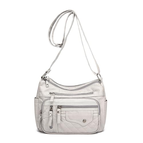 Sac à bandoulière en cuir pour femme idéal pour le travail et sorties