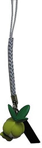 TOMY Pokemon BW3 Black & White Netsuke Charm Figure-1.5" Petilil Full Color