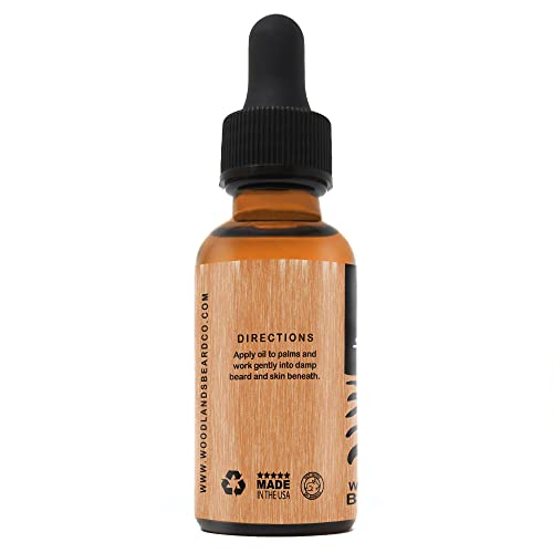 Woodlands Man Scented Beard Oil With Frankincense & Sandalwood #TOP2