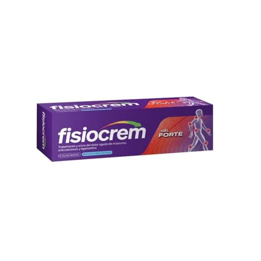 FISIOCREM | Fisiocrem Gel FORTE | 50 ml | Formato Gel | Efecto frío | Tratamiento y alivio de molestias agudas | Músculos, articulaciones y ligamentos