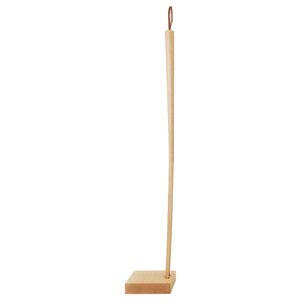 Made in Japan Shoehorn Long Wooden Kime Shoehorn with Base