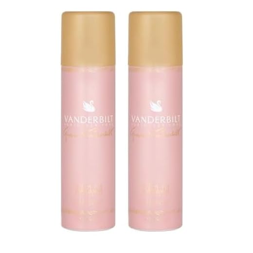Gloria Vanderbilt N°1 Desodorante con pulverizador de perfumes para mujer, 150 ml (Paquete de 2)