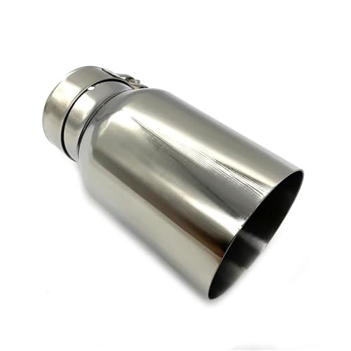 Silenciador de coche deportivo universal con tubo recto de acero inoxidable para carreras