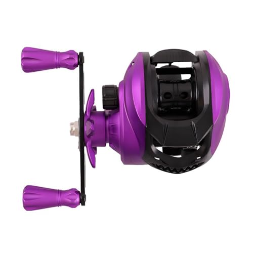 Carrete de Baitcaster,Deporte Al Aire Libre De Bajo Esfuerzo | Carrete De para Agua Salada Y Dulce | para Trucha, Bacalao, Lucio, Crappie, Mar Abierto, Lagos, Estanques, Ríos,