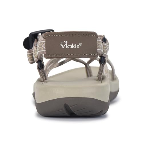 Viakix Women's Walking Sandals – Premium Comfortable Sport Sandals for Outdoors, Travel, Hiking, Beach & Everyday Wear2