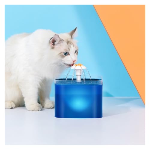 Fuente de Agua Automática 2L para Mascotas con Luz LED USB miniatura 3