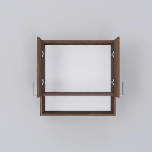Image of SPECIALITY PANELS 2 Door Modular Wall Mounted Kitchen Cabinet with Organizer Shelf Space Saving Storage Unit Engineered Wood Cupboard for Kitchen Living Room Utility Organizer Furniture | DIY Assembly