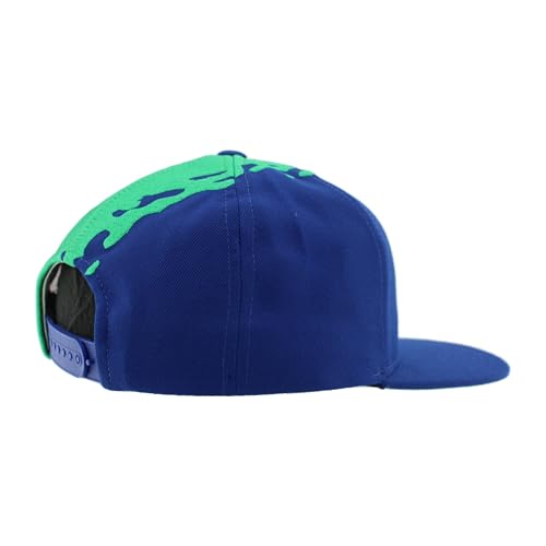 Image of ZHATS NHL Unisex-Adult NHL Officially Licensed Adjustable Snapback Hat Flat Bill Z11 Retro Paintbrush