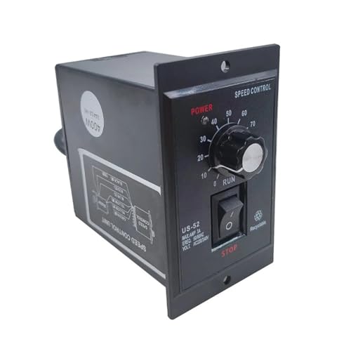 Régulateur de vitesse AC 220V 400W US-52-B pour commande de moteur électrique