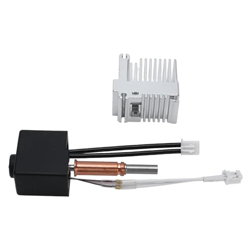 Kit de Estampado de Impresión, Reemplazo de Boquilla de Acero Duro de Garganta de Metal del Calentador con Fugas (0.6 mm) (0.8 mm)