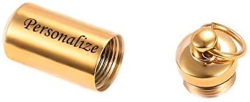 Miniatura 3 de Cylinder URN Cremation Jewelry Keepsake Memorial Urn Necklace Pet Loss Human Loss Cat Loss Pet Keepsake Memorial Jewelry Sympathy Gift- J85