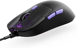 Kreo Harpy Gaming Mouse Wired, 55g Ultra-Lightweight Mo...