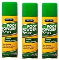 XtraCare Spray en polvo para pies, calma y reconforta 3 onzas (paquete de 3)
