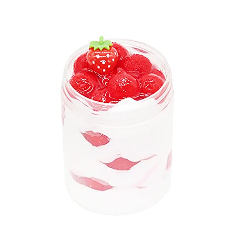 Kiwi - 60/120 ml - Crème glacée aux fruits, boue, argile, anti-stress - Jouet pour enfants - Super doux et anti-adhésif - 60 ml Cover