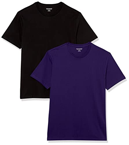 Image of Amazon Essentials Men's Slim-Fit Crewneck Short Sleeve Cotton T-Shirts