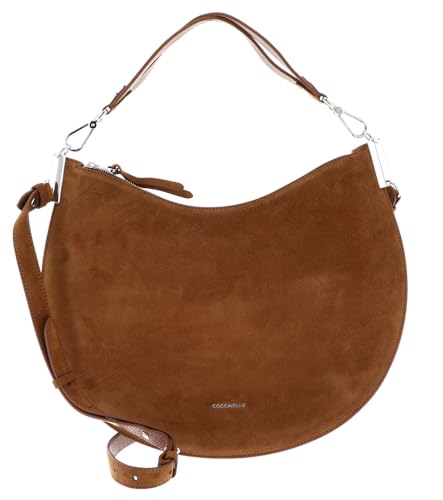 Sac à épaule bandoulière Coccinelle Sunup en cuir suédé