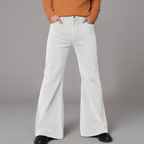 Déguisement évasé slim homme style cargo rétro chic en velours