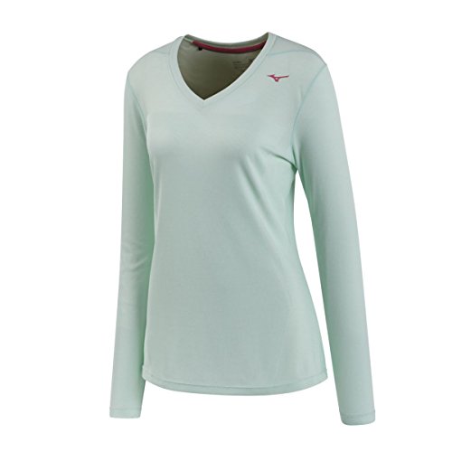 Tee-shirt Mizuno course à pied pour femme BT moulant manches longues